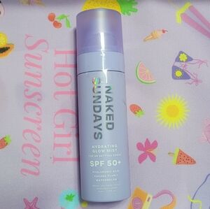 NEW: Naked Sundays Hydrating Glow Mist Setting Spray SPF 50+